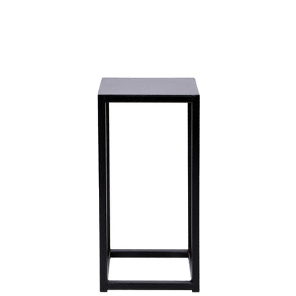 Stojan na květiny Piatto loft 40 cm černý