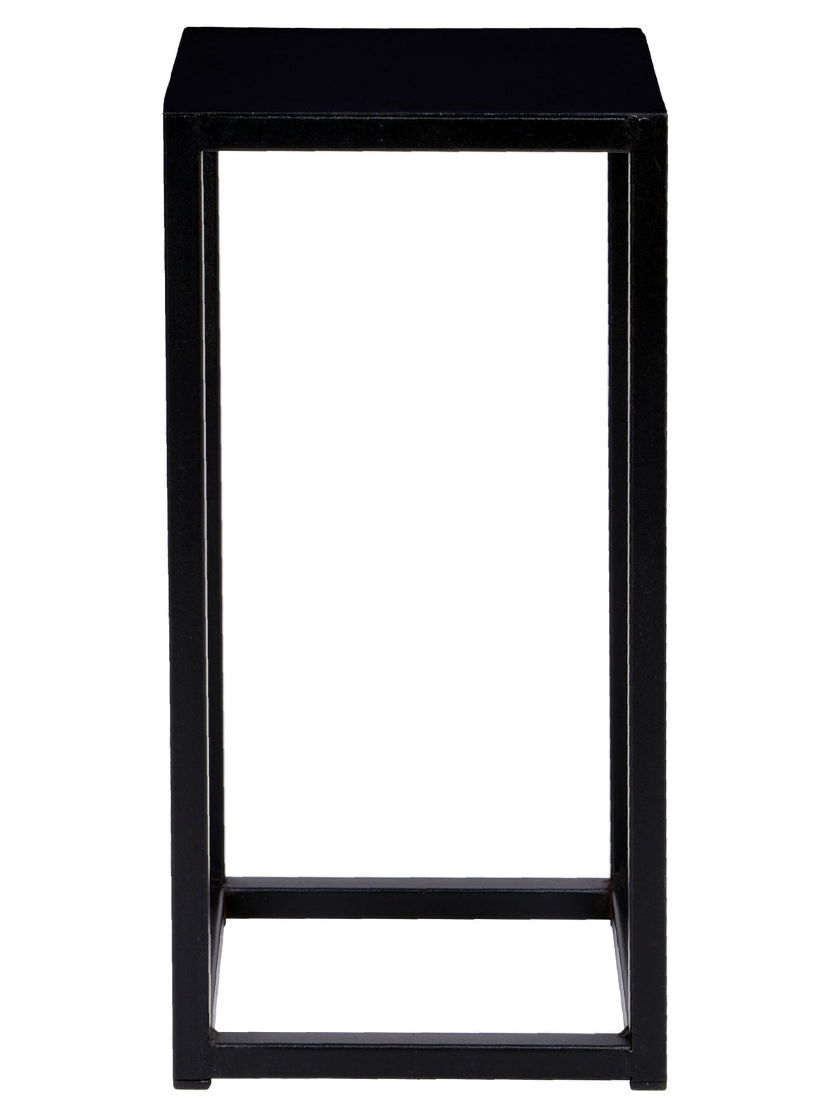Stojan na květiny Piatto loft 40 cm černý