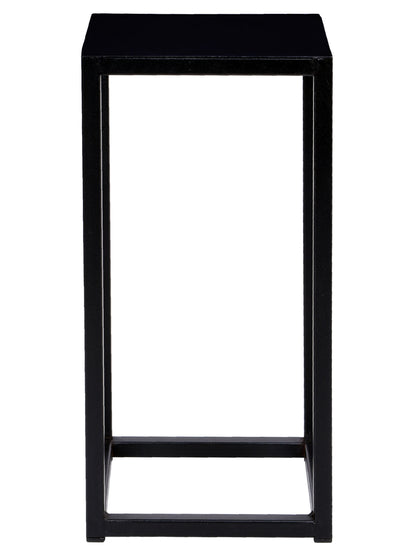 Stojan na květiny Piatto loft 40 cm černý