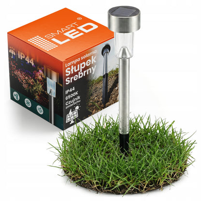 LED solární zápichové svítidlo 30 cm, IP44