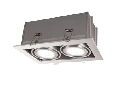 FIZZ II náklopná hliník 12V GU53 2x50W