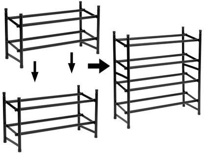 Botník Lena - 1 modul - černá