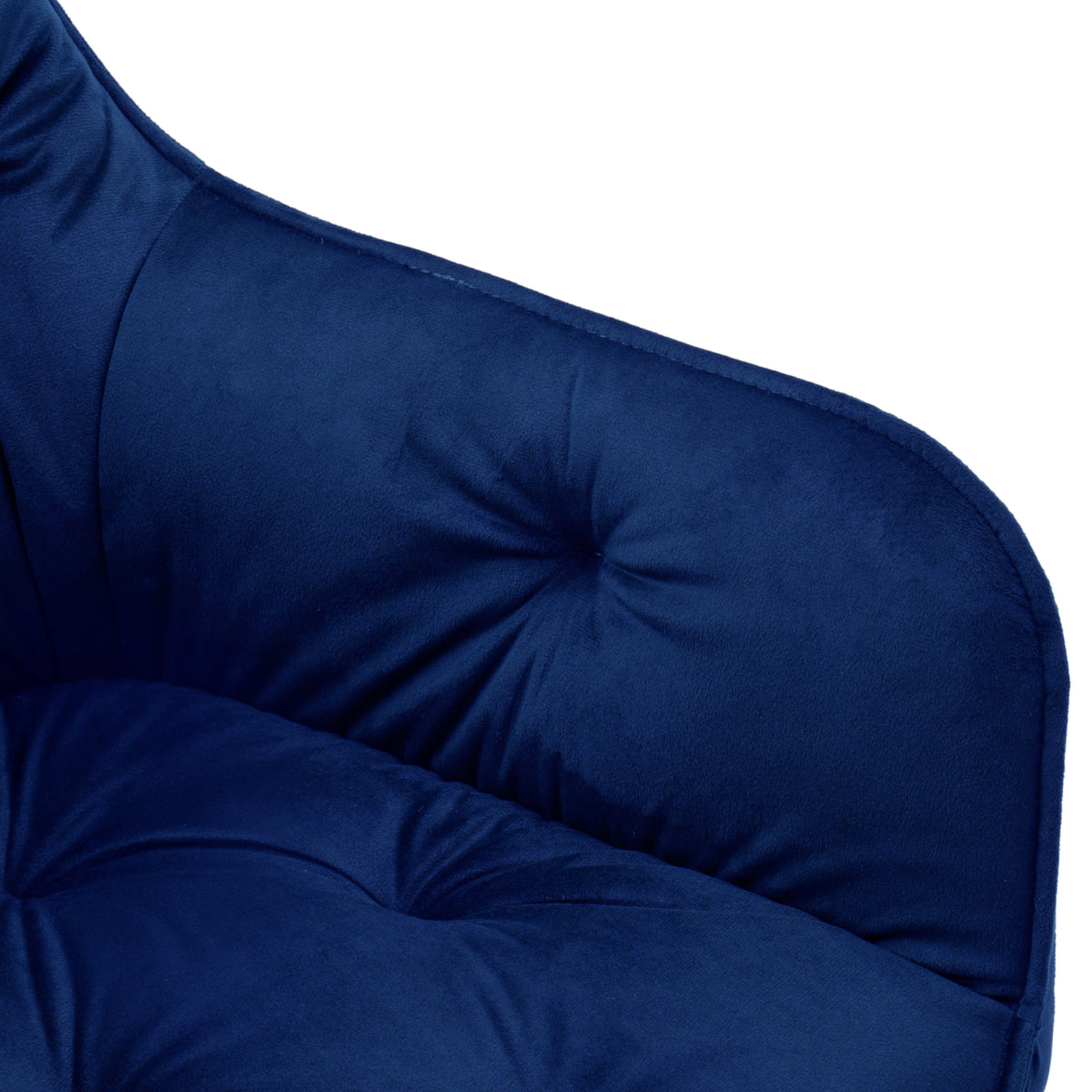 Sametová židle NEVADA VELVET tmavě modré