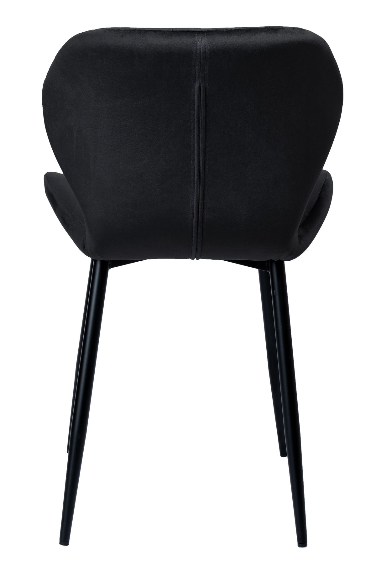 Sametová židle DALLAS VELVET černé