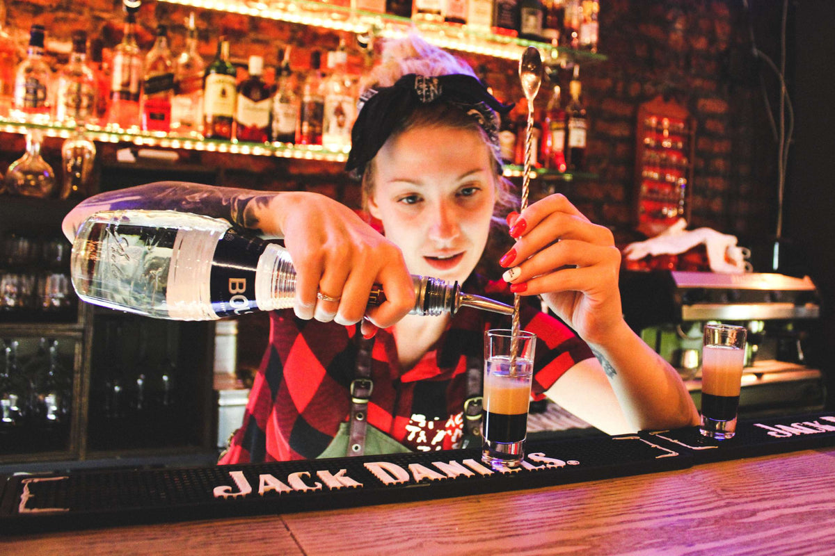 Barmanská sada PRESTON chromovaný 17 dílů