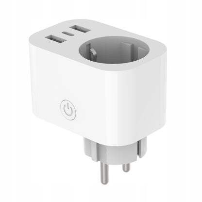 Chytrá Wi-Fi zásuvka TUYA s USB nabíjením