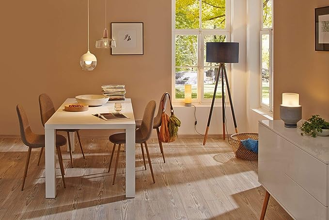 Bílá LED žárovka E27 6 W – teplá bílá