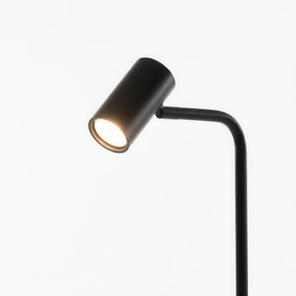 Černá stojací lampa GU10 160 cm