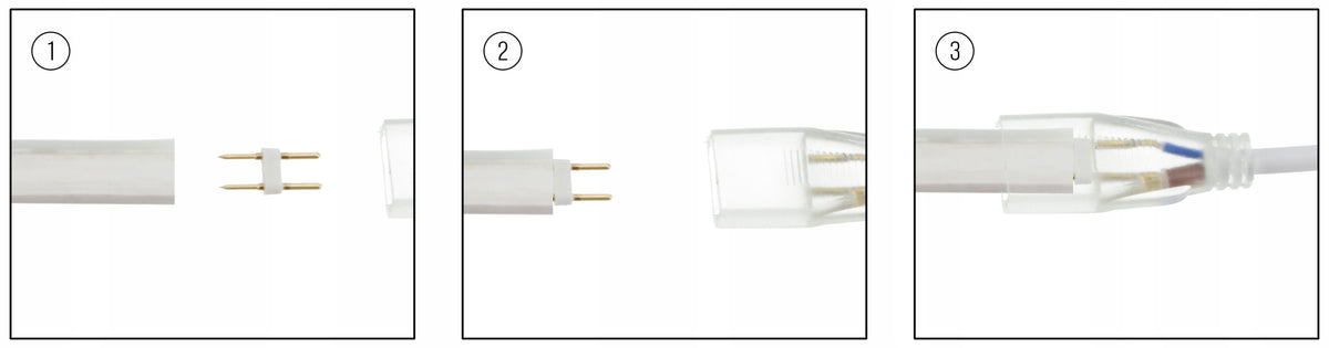 LED pásek 230 V, 8 W