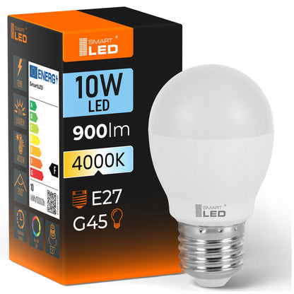 LED žárovka E27 10 W, 900 lm, 4000 K – neutrální bílá
