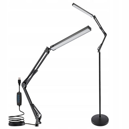 LED stojací lampa 10 W, 3 režimy barvy světla