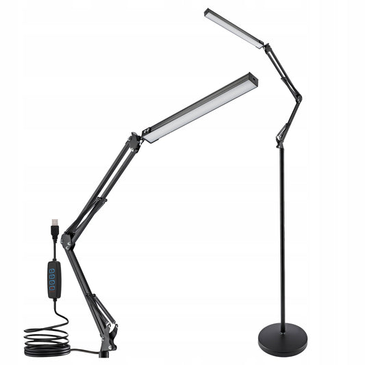 LED stojací lampa 10 W, 3 režimy barvy světla