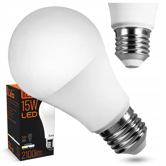 LED žárovka E27 15 W, 2100 lm