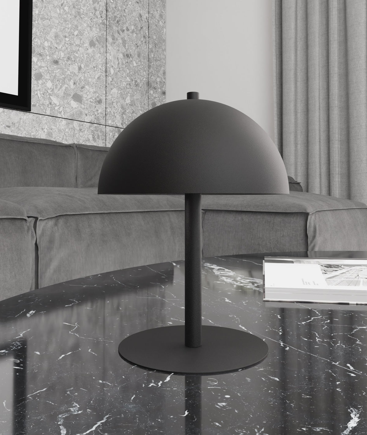 Stolní lampa MOGU LN2 – černá