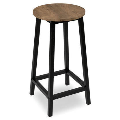 Barová židle Flint Rustic loft industrial dekor starého dubu
