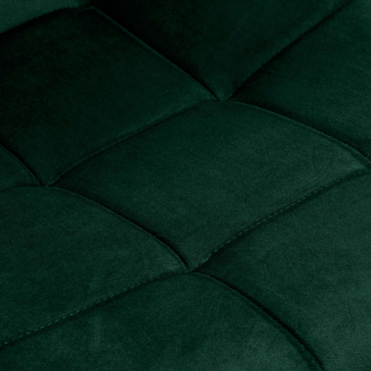 Sametová židle DENVER velvet tmavě zelené