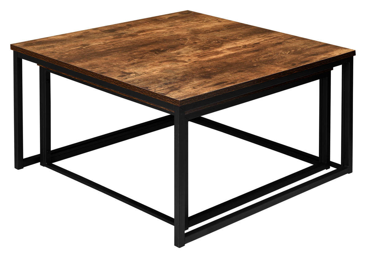 Konferenční stolky loft Velen Rustic dekor starého dubu