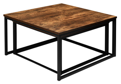 Konferenční stolky loft Velen Rustic dekor starého dubu