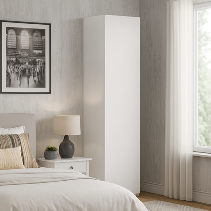 Knihovna LONI 160 × 40 cm – bílá