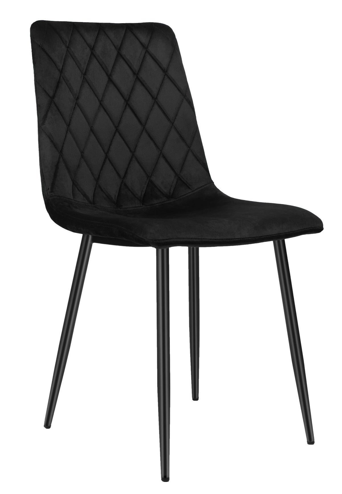 Čalouněná židle Dexter Velvet černý