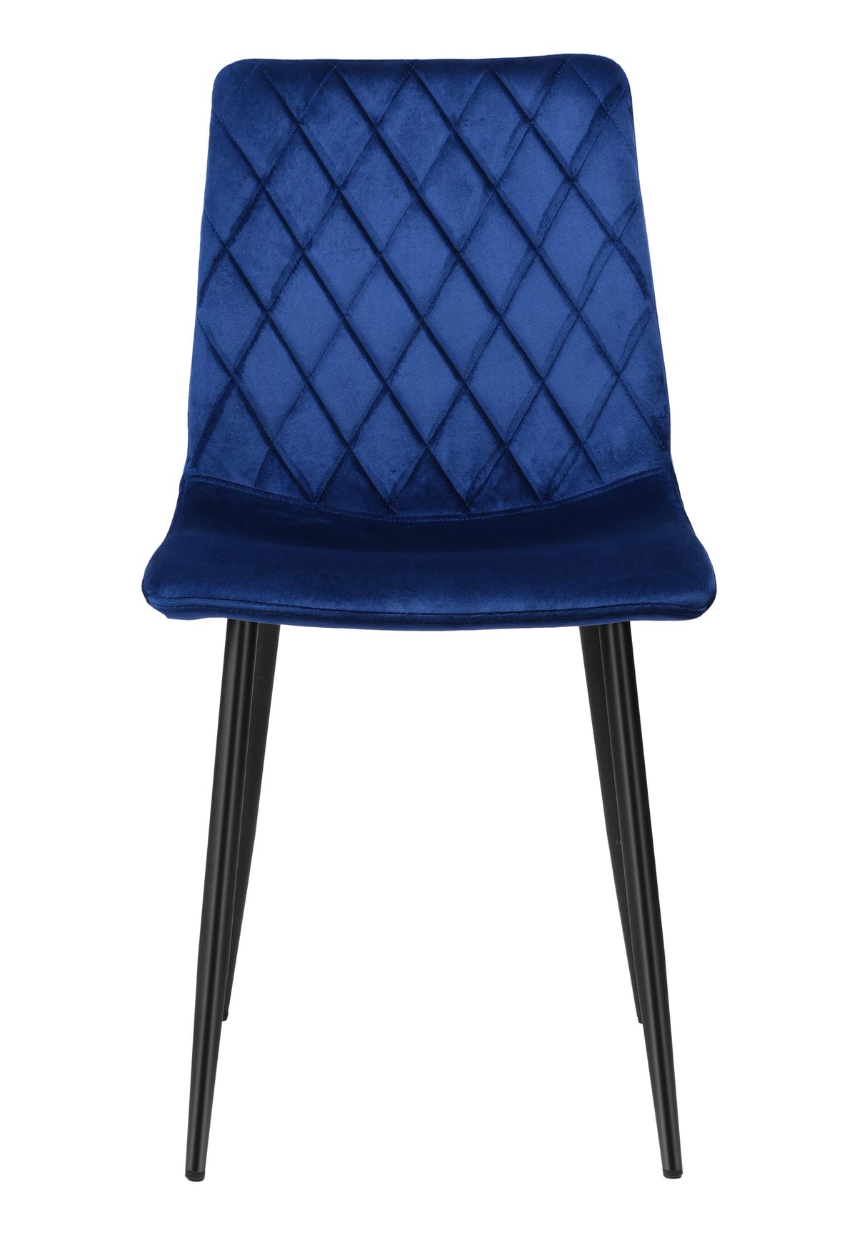 Čalouněná židle Dexter Velvet tmavě modrý