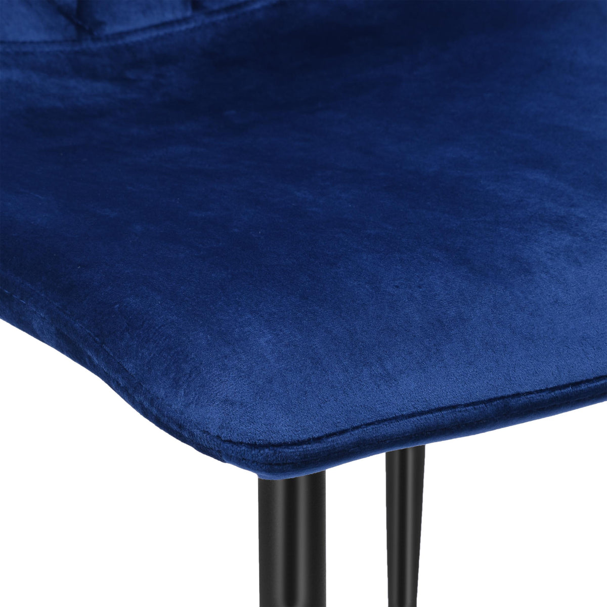 Čalouněná židle Dexter Velvet tmavě modrý