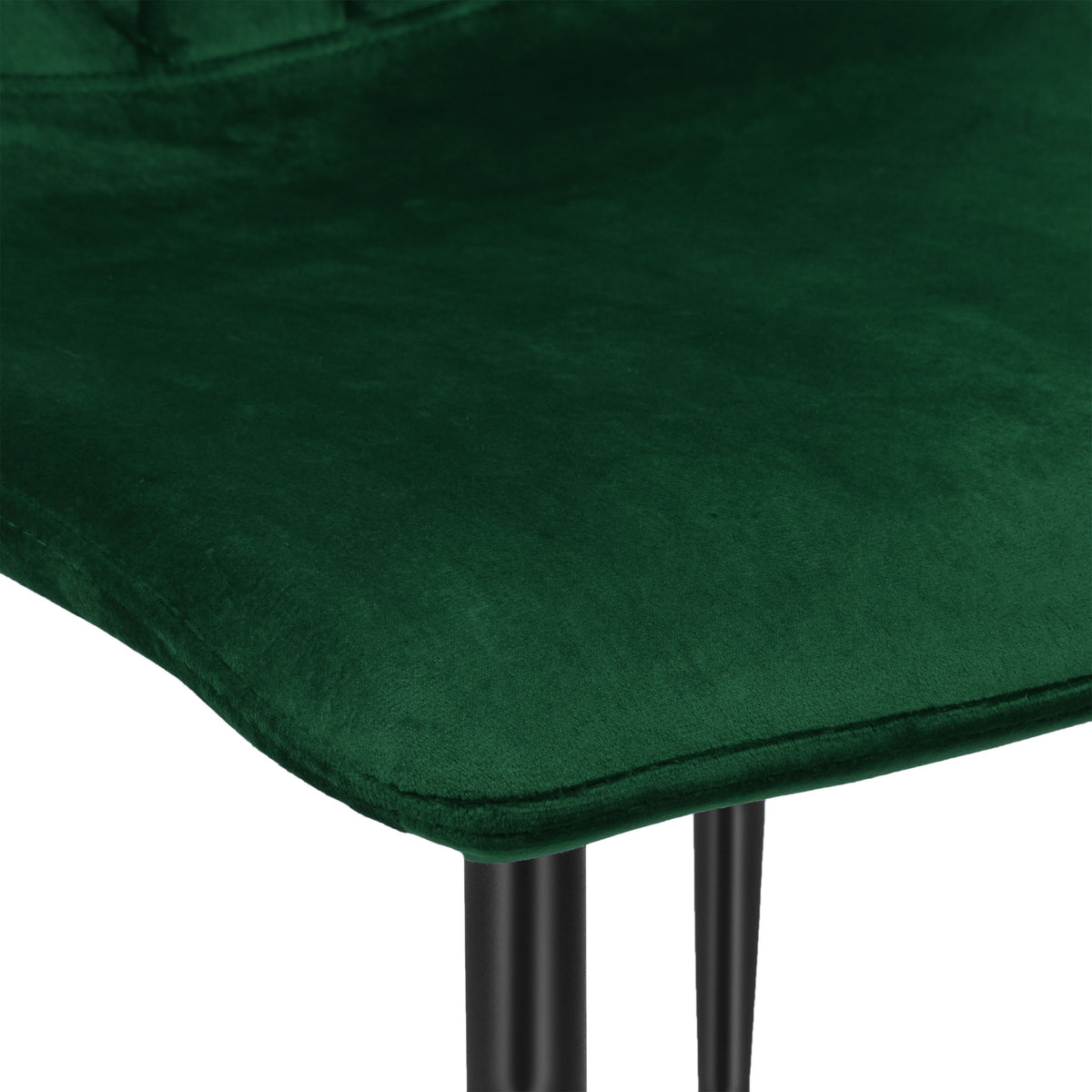Čalouněná židle Dexter tmavě zelené velvet