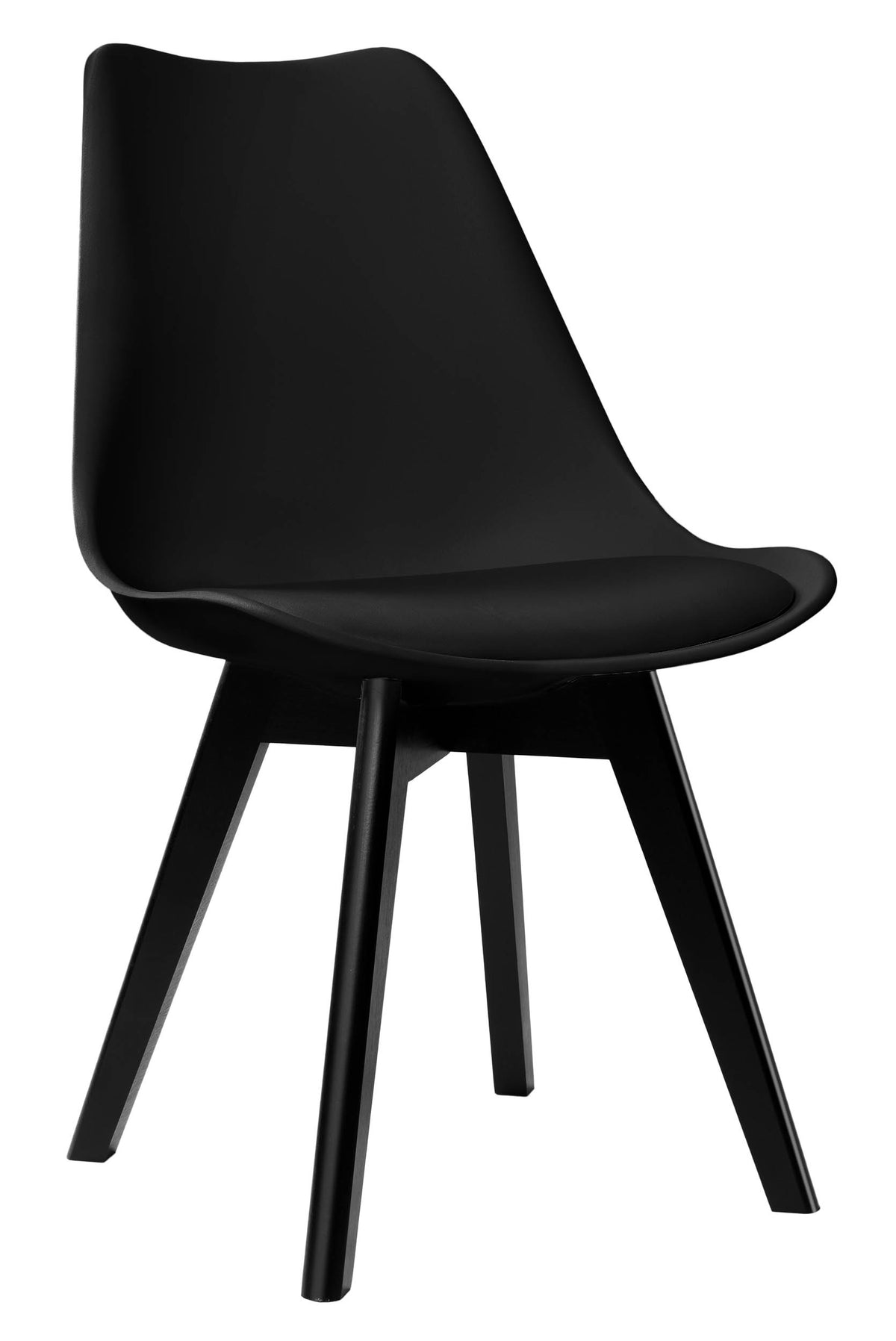 Židle moderní Nantes Black DSW černé