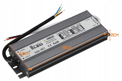 LED napájecí zdroj 12 V, 150 W, IP67