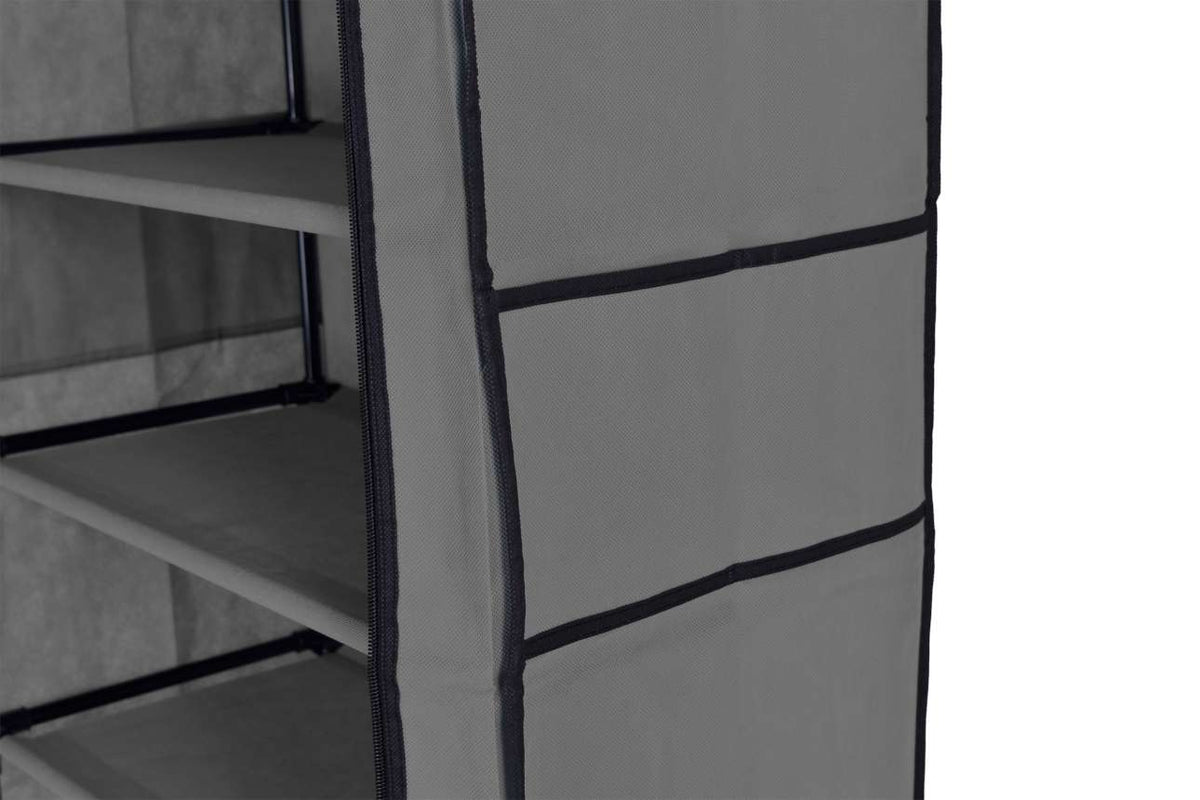 Textilní botník Lea antracit