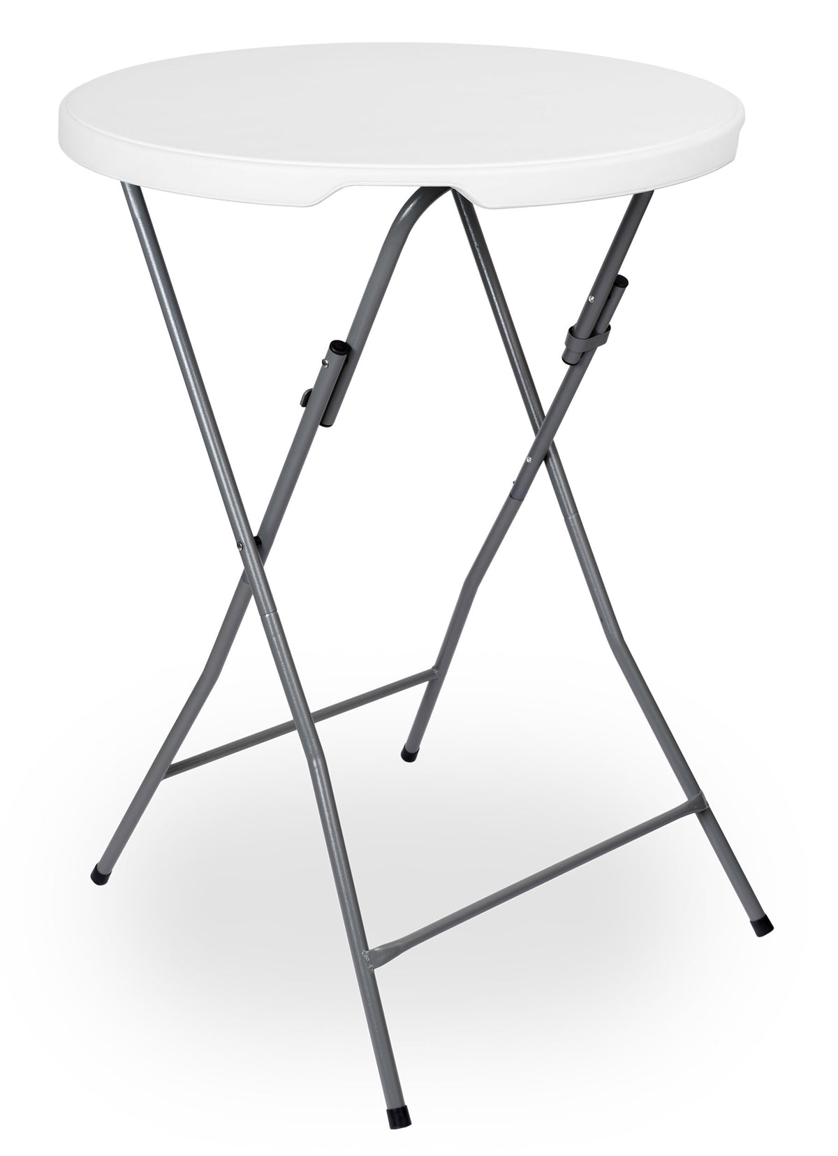 Stolek cateringový skládací GALA 80 cm bílý