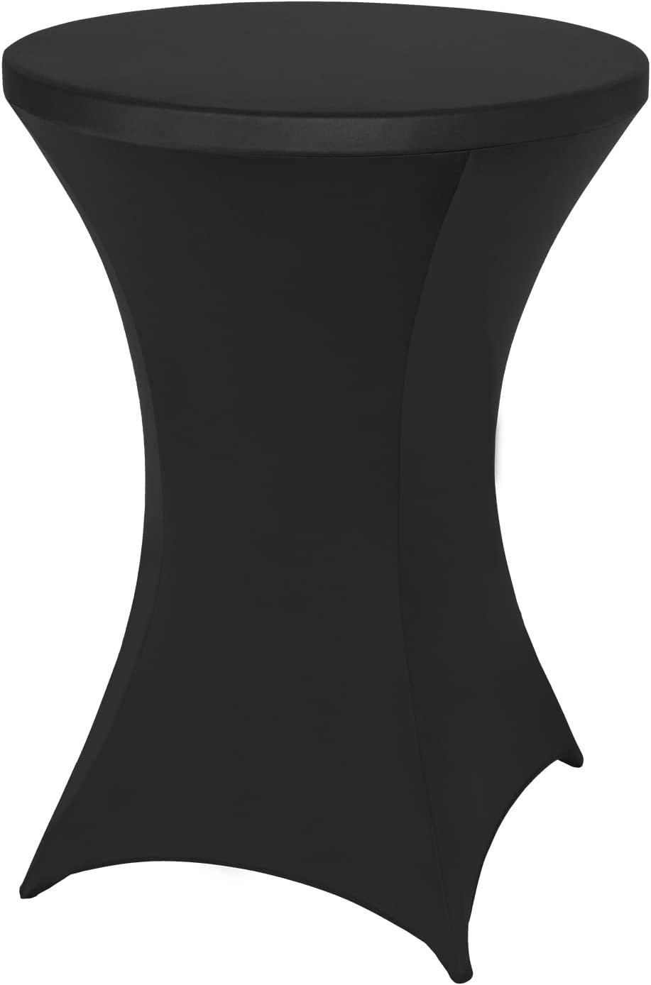 Obal na stolek koktejlový černý 80 cm