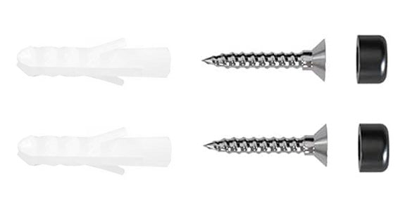 Věšák kovový loftový Tanger černý