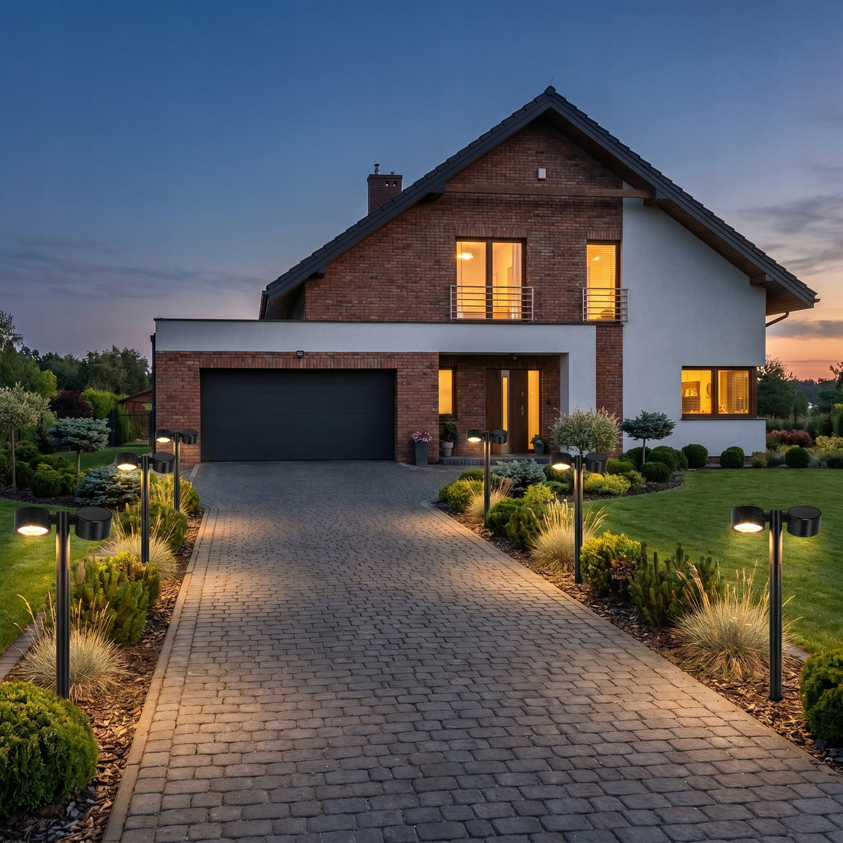 LED solární zápichové svítidlo, nastavitelné, IP65