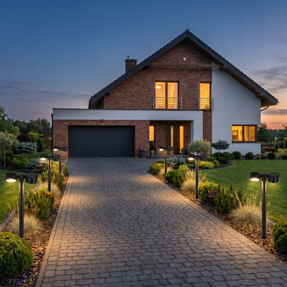 LED solární zápichové svítidlo, nastavitelné, IP65
