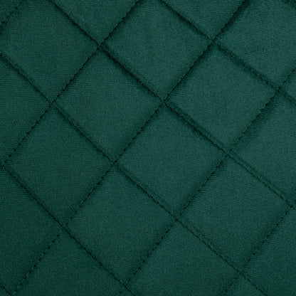 Sametová židle Orlando Velvet tmavě zelené