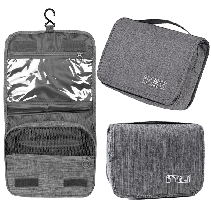 Pánská cestovní kosmetická taška ARDA šedá