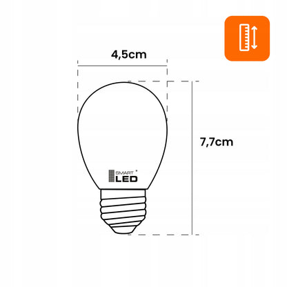 LED žárovka E27 6 W, 806 lm, 4000 K – neutrální bílá