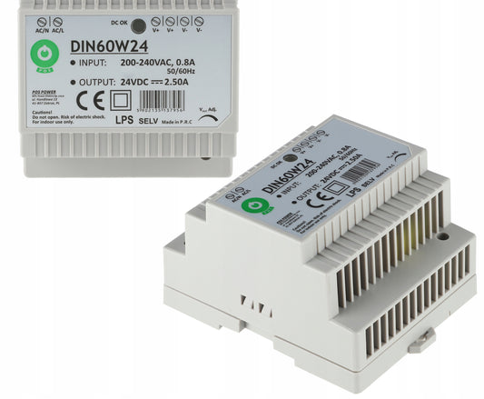 LED napájecí zdroj 24 V, 60 W