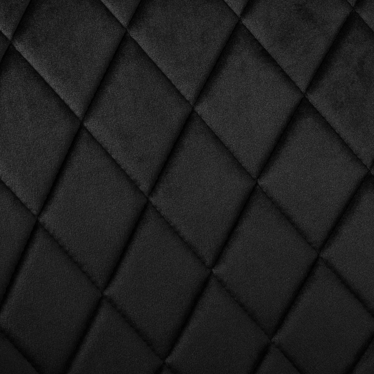 Sametová židle HAVANA VELVET černé