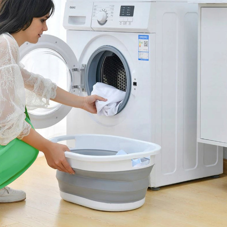 Mísa skládací oválná AIDA cm bílo-šedá COMPACT 25L