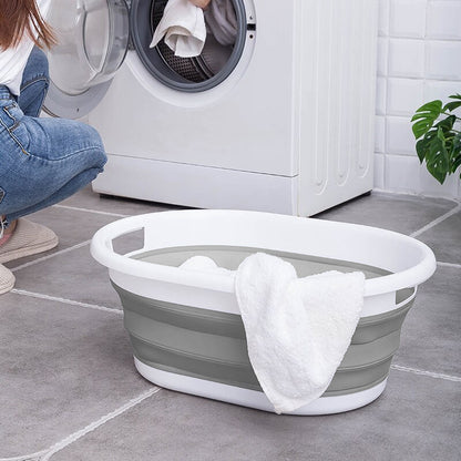 Mísa skládací oválná AIDA cm bílo-šedá COMPACT 25L