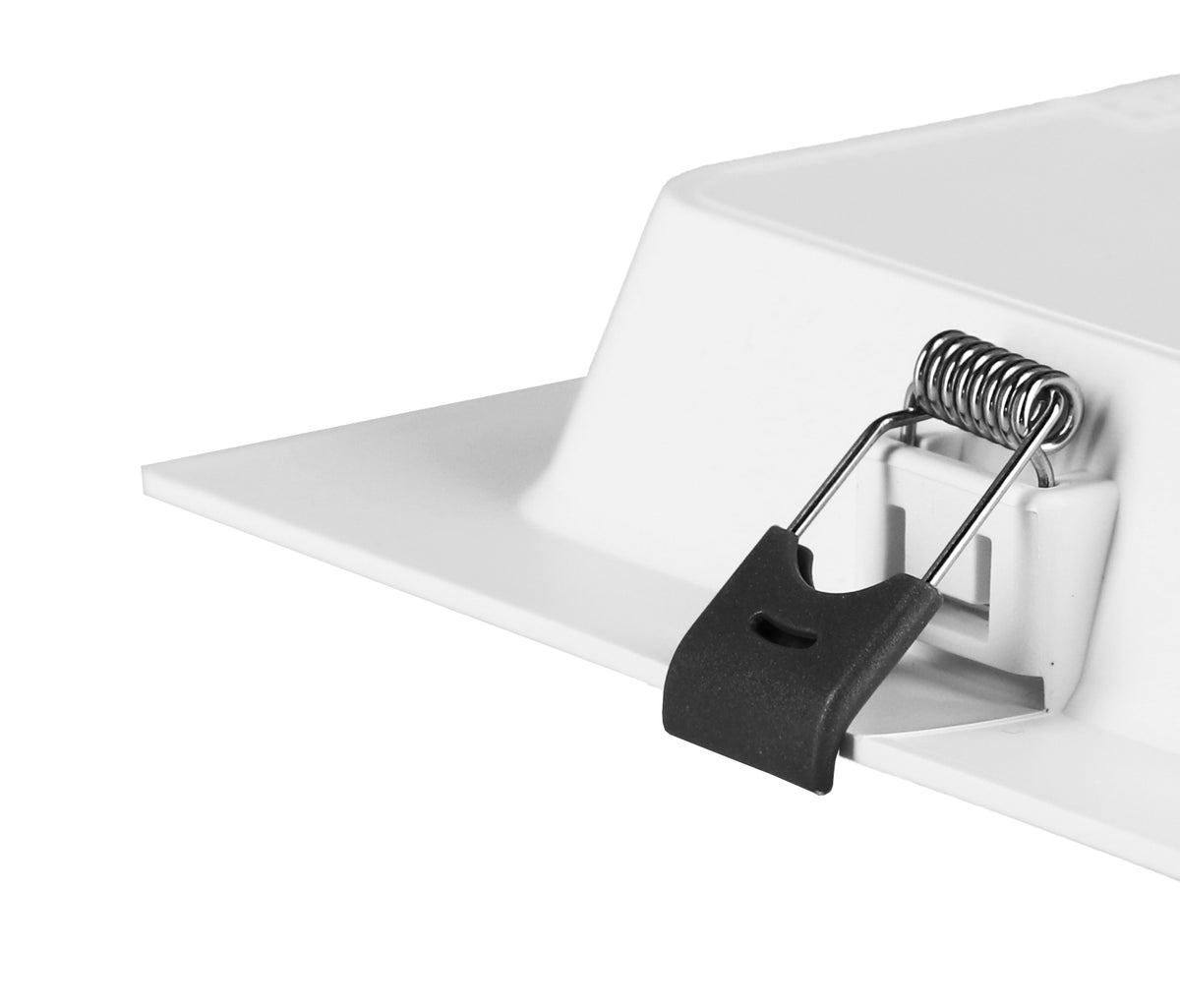 Bílý zápustný LED panel 6 W