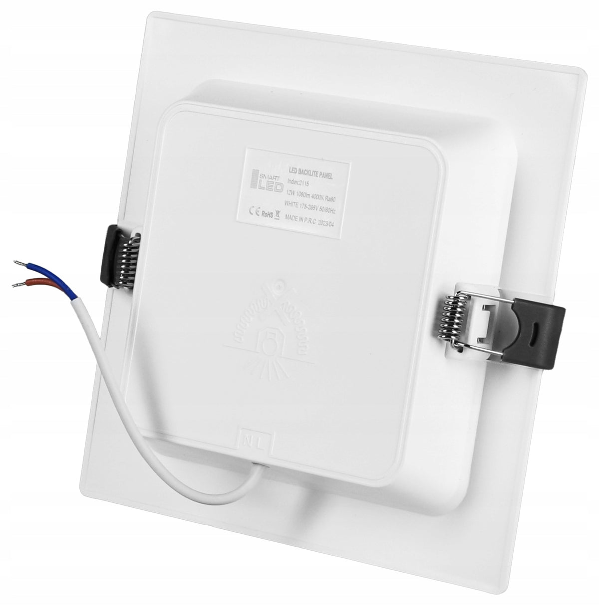 Bílý zápustný LED panel 6 W