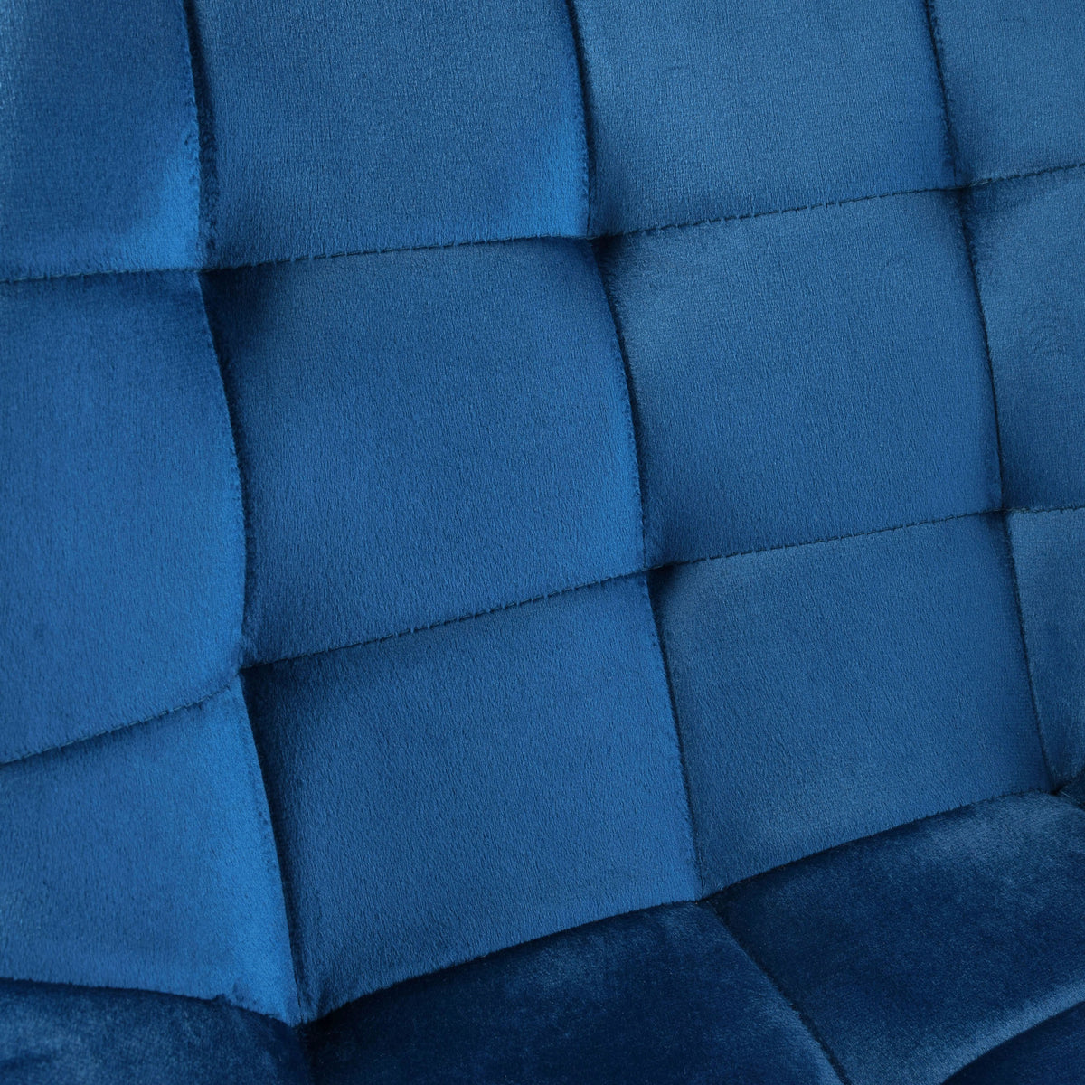 Sametová židle NORMAN Velvet tmavě modré