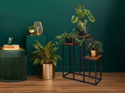 Stojan na květiny loft Agras Rustic stojan na květiny