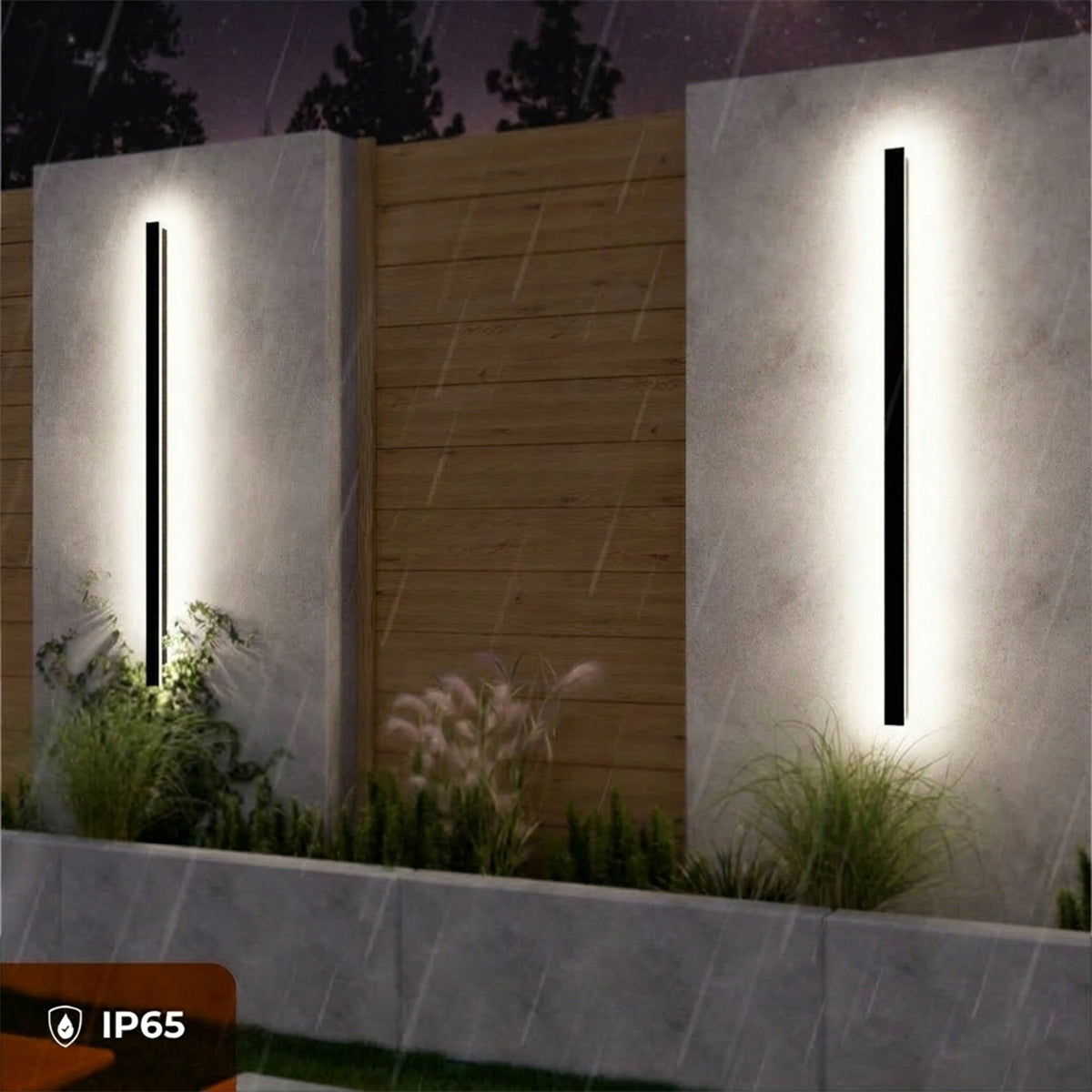 LED fasádní svítidlo 45 W, 150 cm, IP65