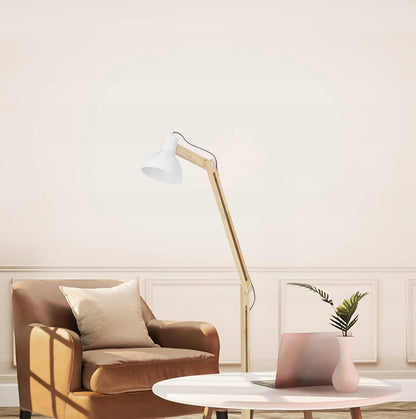 Stojací lampa E27, nastavitelná