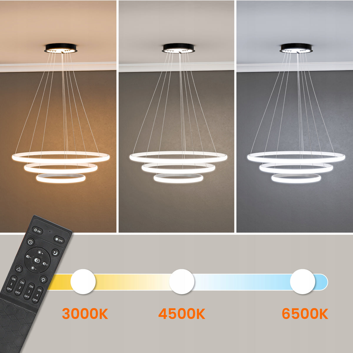 Kancelářské závěsné LED svítidlo 182 W