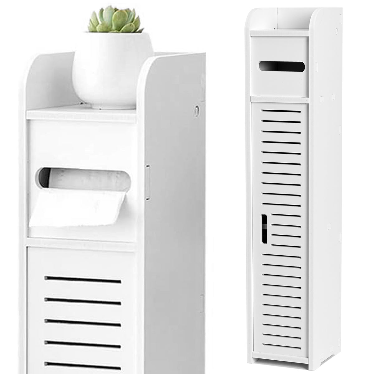 Skříňka stojací do koupelny IBIZA bílá